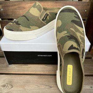 Nine West Hayzel Slip On Mules Size 9